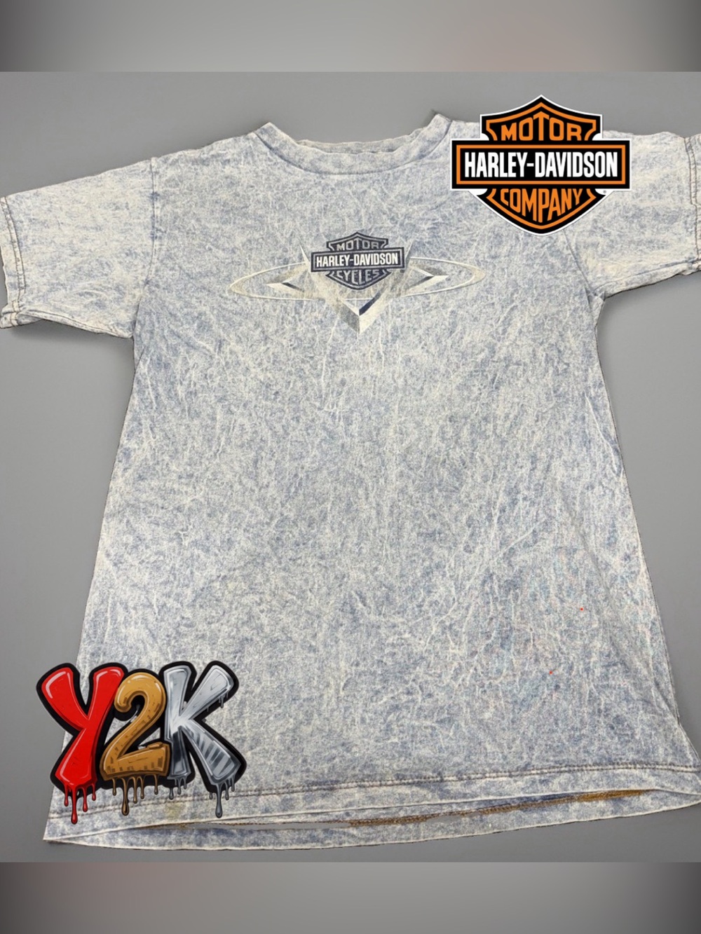 Harley-Davidson Chosa's Apache Junction Arizona Medium Blue T-Shirt